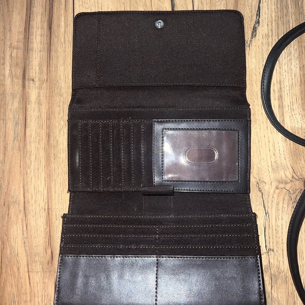 Dark brown purse and wallet - Picture 6 of 6